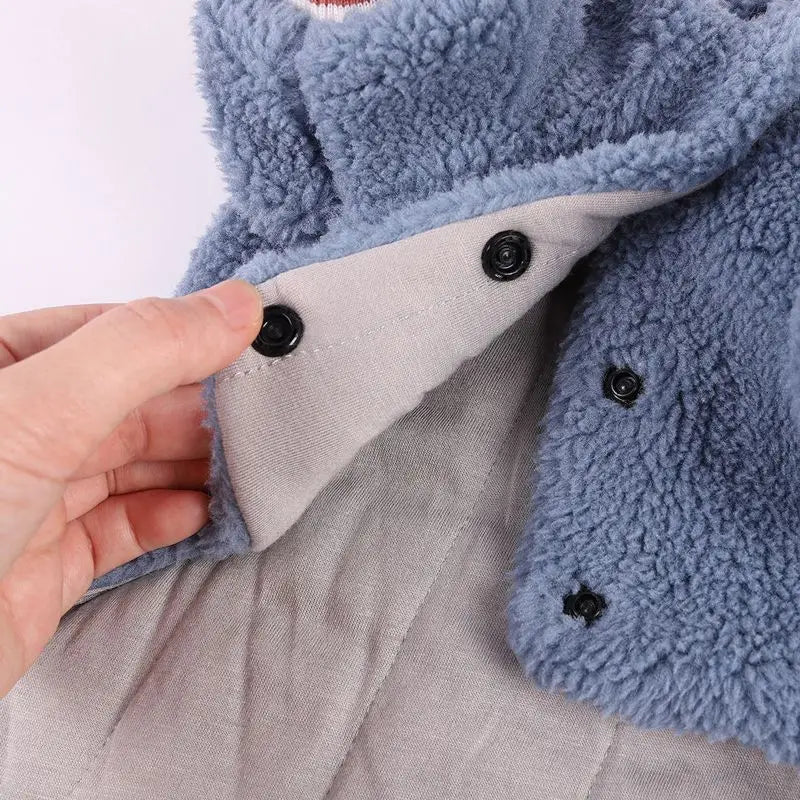 Winter Warm Fleece Dog Shirt