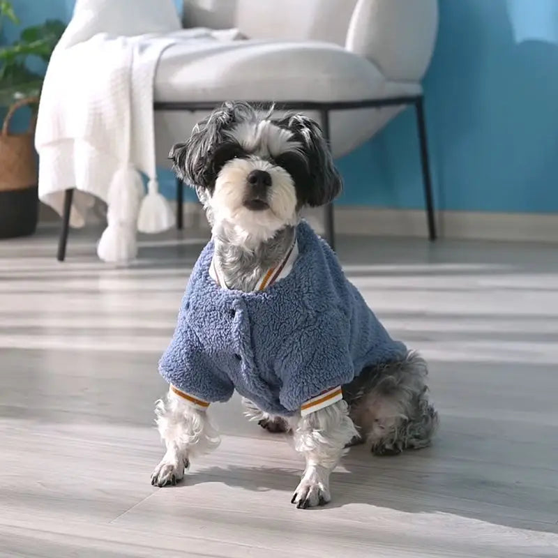 Winter Warm Fleece Dog Shirt