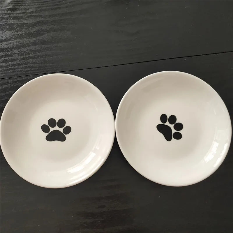 Cute Patterns Ceramic Pet Bowl