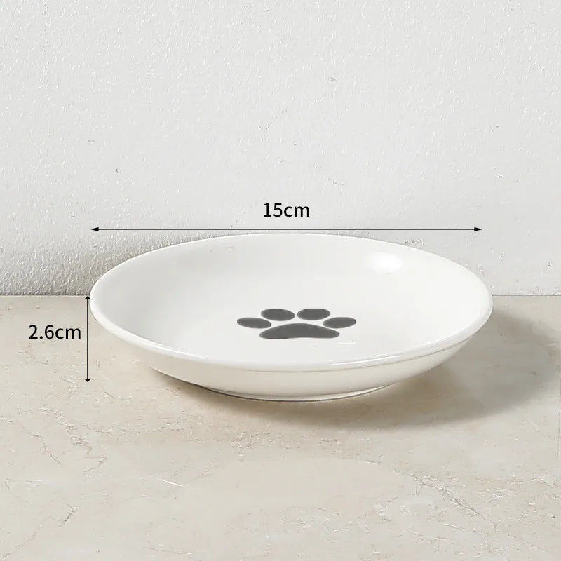 Cute Patterns Ceramic Pet Bowl