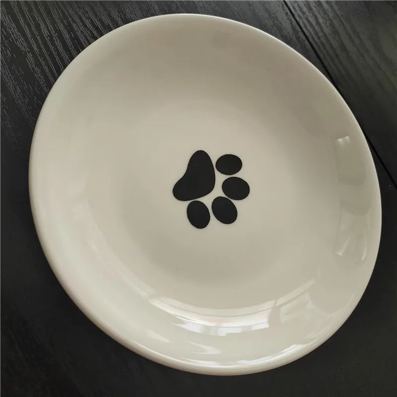 Cute Patterns Ceramic Pet Bowl