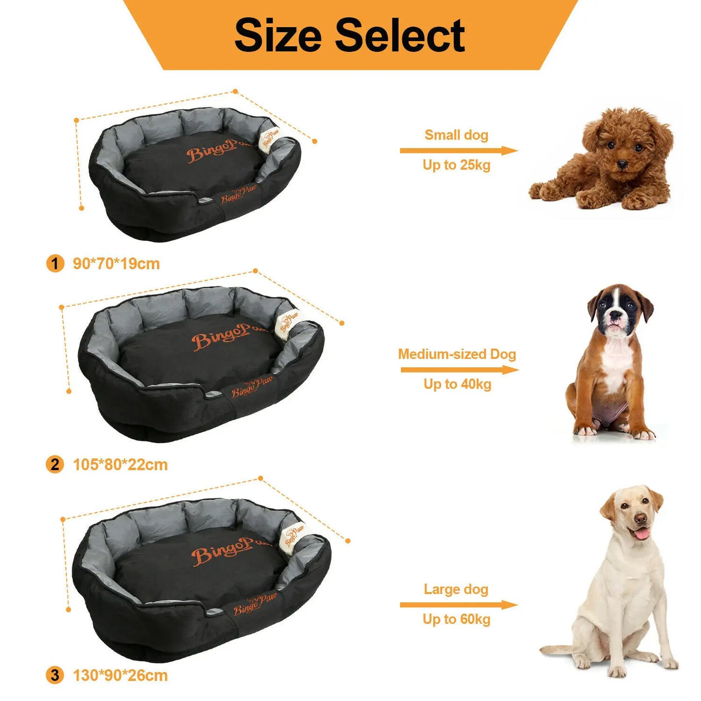 Extra Large Washable Pet Mat with Pillow