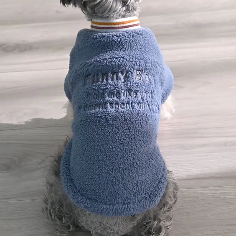 Winter Warm Fleece Dog Shirt