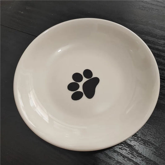 Cute Patterns Ceramic Pet Bowl