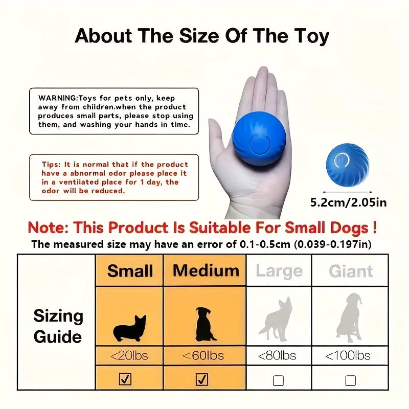 Interactive Smart Dog Toy Ball