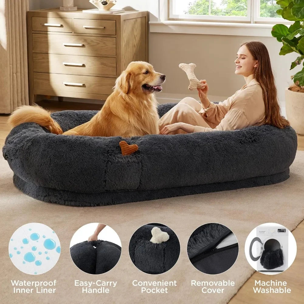 Bedsure Human Dog Bed for Adults