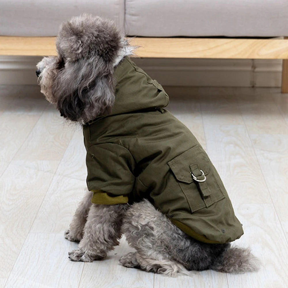 Thickened Winter Dog Hiking Coat