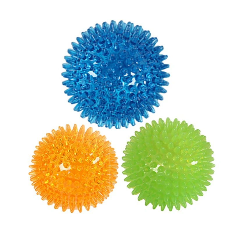 Polka Squeaky Tooth Cleaning Ball