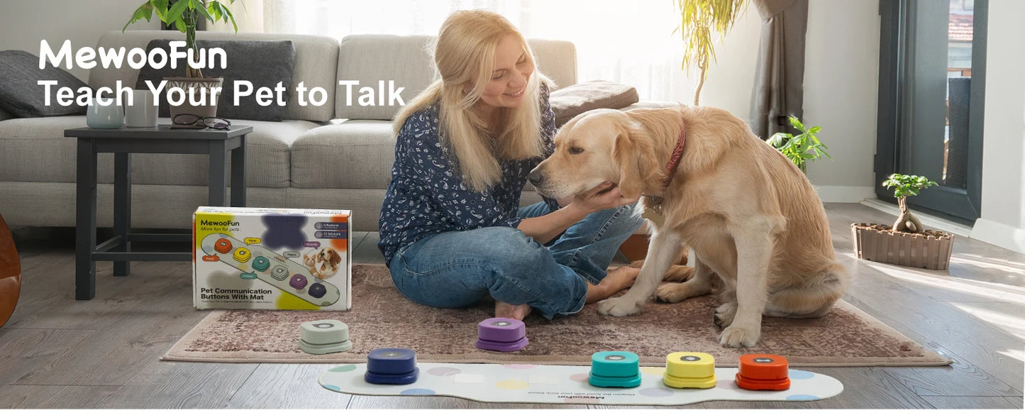 Mewoofun Voice Recording Button for Pets