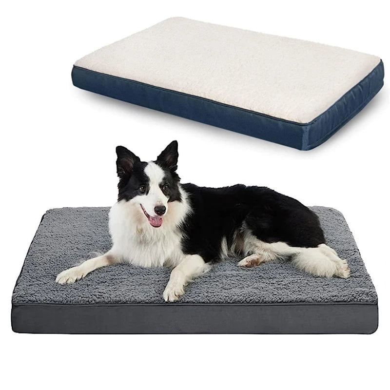 Memory Foam Dog Bed Kennel Mat