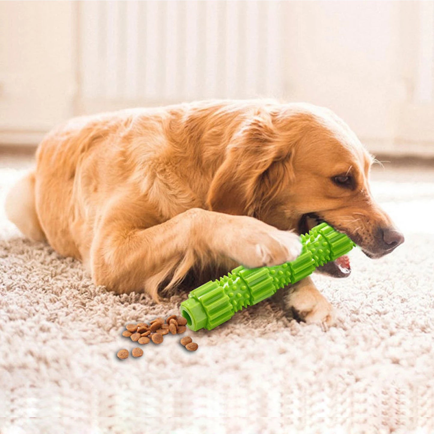 Durable Chew Dispensing Rubbe Toy For Dogs