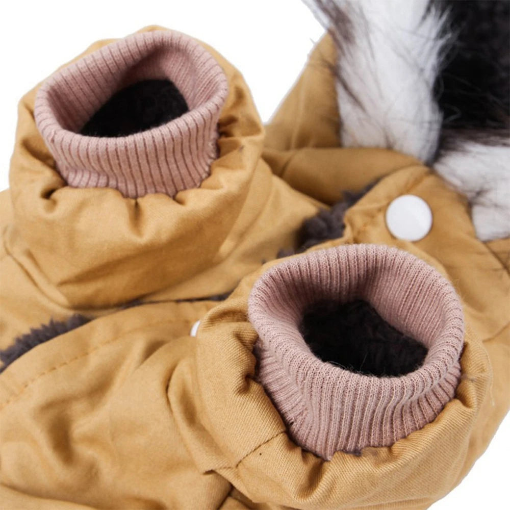 Thickened Winter Dog Hiking Coat