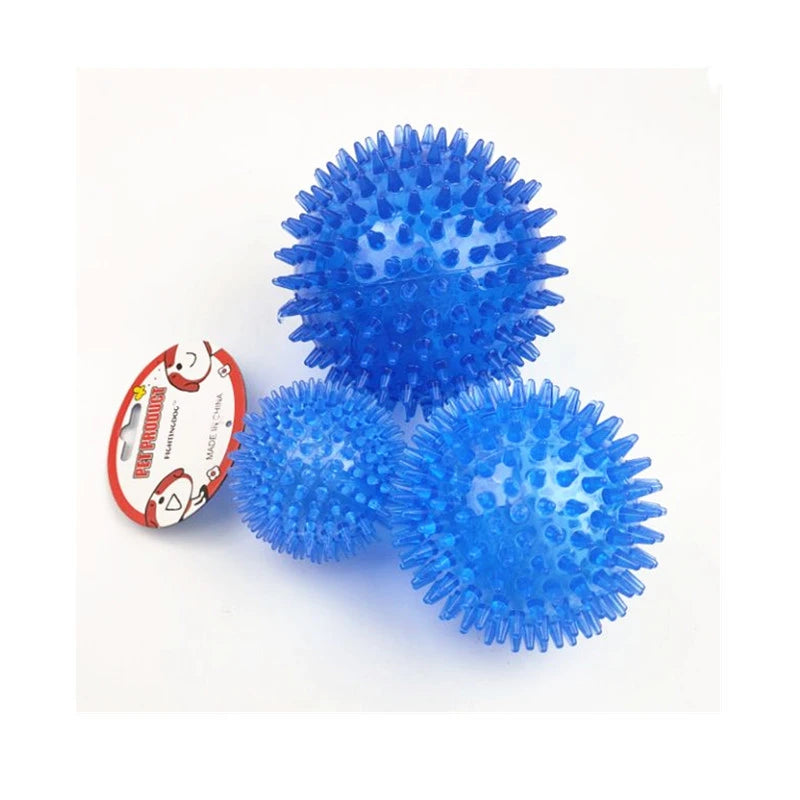 Polka Squeaky Tooth Cleaning Ball