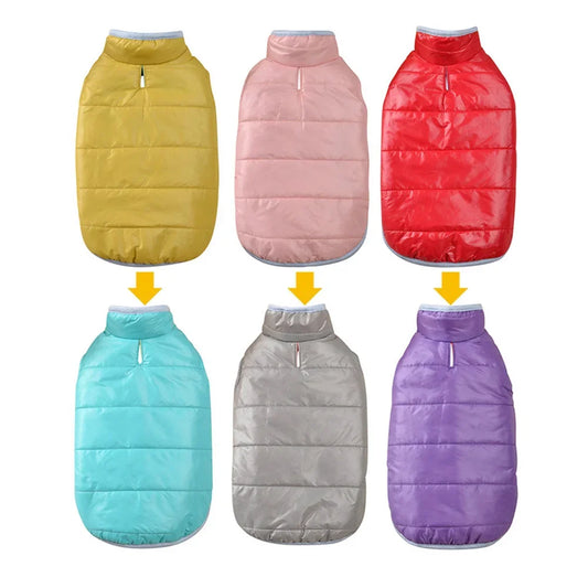 Reversible Waterproof Dog Coat