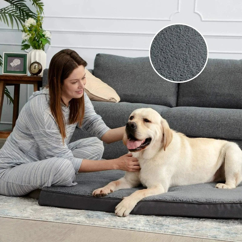 Memory Foam Dog Bed Kennel Mat