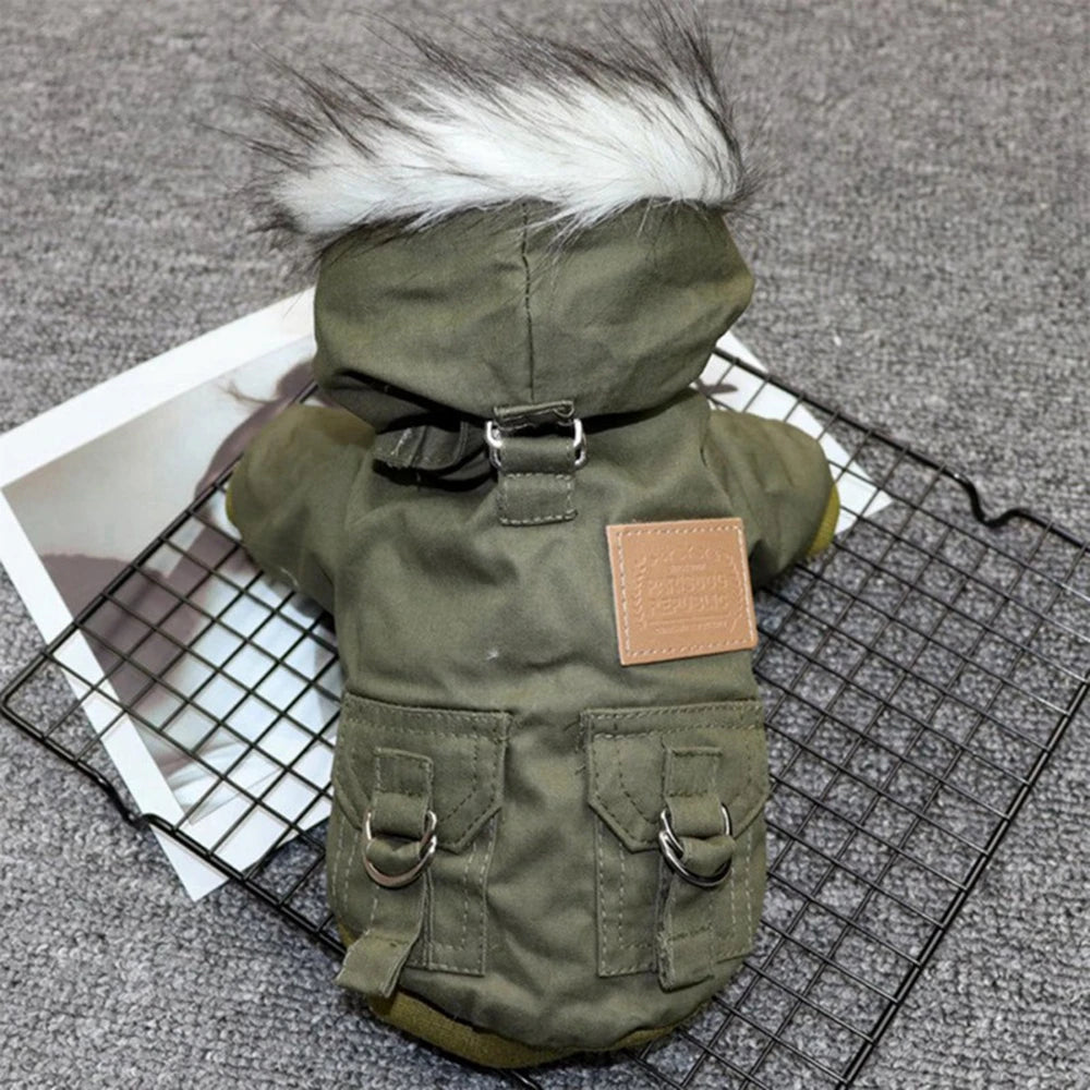 Thickened Winter Dog Hiking Coat