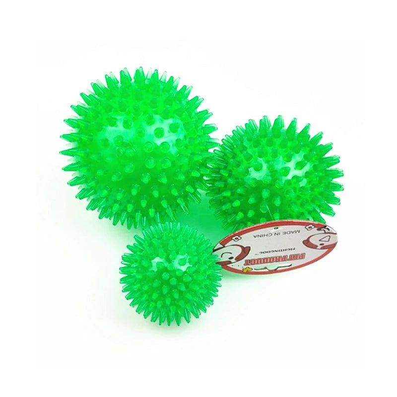 Polka Squeaky Tooth Cleaning Ball